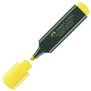 Маркер Faber-Castell - жълт